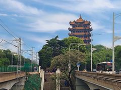 司门口天桥-黄鹤楼公园(黄鹤楼)