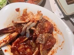 -草家酱蟹炭火烤肉店(珲春南路一店)
