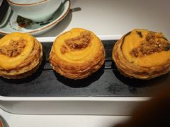 咸蛋黄肉松葡挞-禄运茶居·手工点心(猎德店)