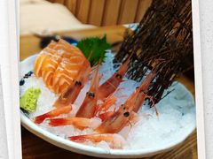 三文鱼刺身-林妈妈村·日式料理(宝山万达店)