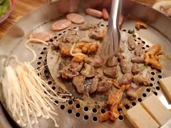 -陈叉子钢盆烤肉(中原万达店)