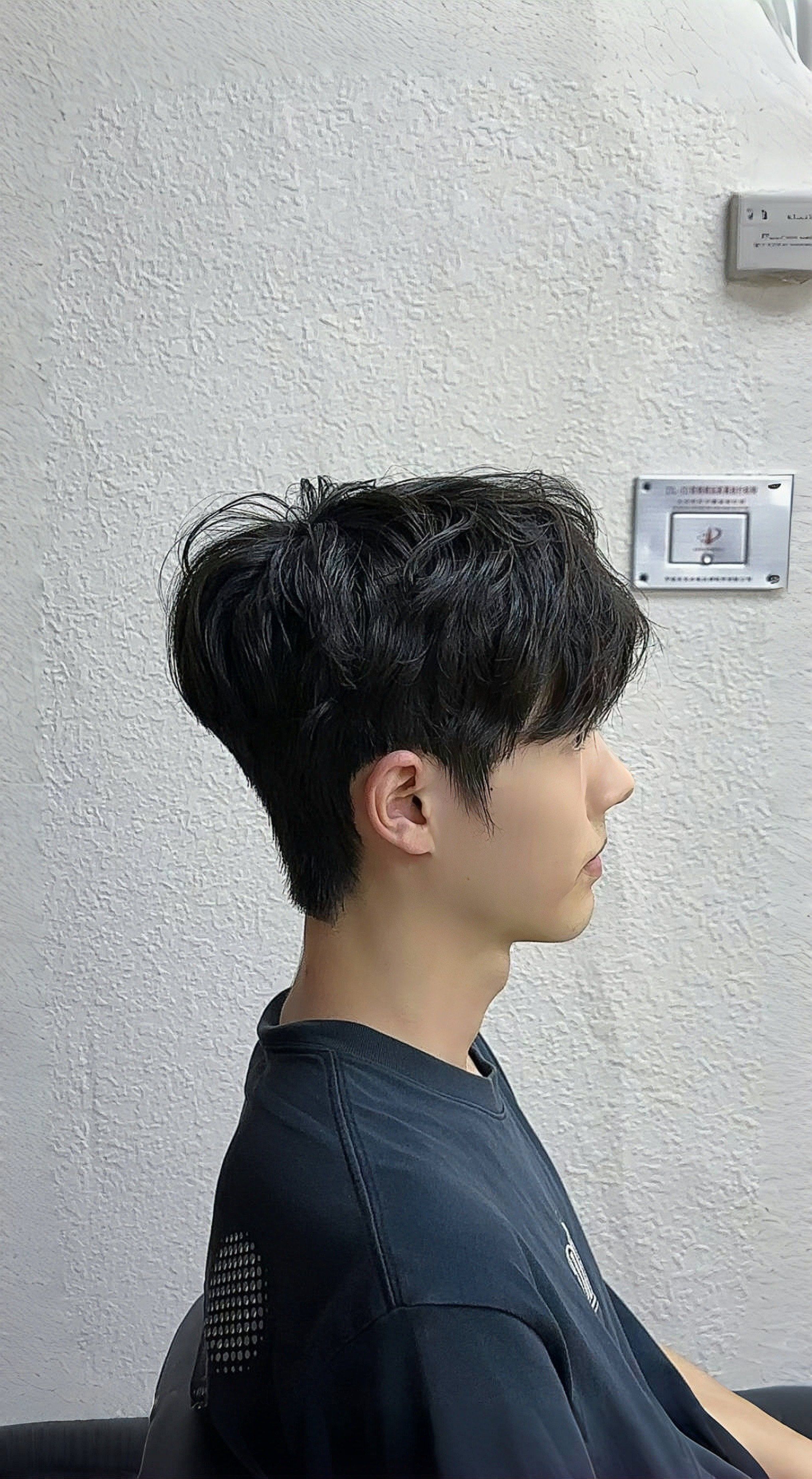 秒变帅哥一个饱满后脑勺就够了#少年感发型 #发型推荐 #男士发型