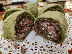 绿茶红豆薄撑-顺德人家食府(黄金广场店)