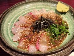芝麻拌鰤鱼-九州酒场ひこぞう(1号店)