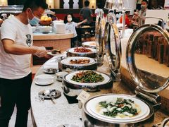 自助取餐区-东莞塘厦三正半山温泉酒店·沙利文西餐厅