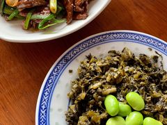 雪菜炒毛豆-同得兴 Since·1995 传统苏式面馆(十全街店)