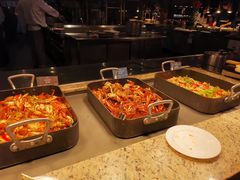 自助取餐区-上海锦江汤臣洲际大酒店壹阶层