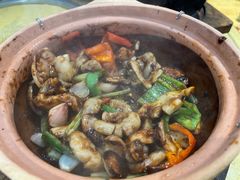 生啫生肠-天宝食坊·啫啫煲大排档(西华路店)