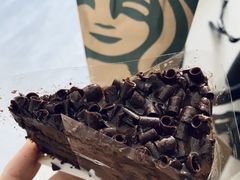 黑巧绵绵蛋糕-星巴克(天津工华道智慧山店)