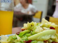 炝炒圆白菜-北大地皖峰饭馆