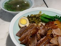 狮头鹅肉拼猪脚饭-潮米果蚝烙·潮汕小吃(海乐荟店)