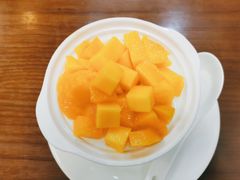 鲜芒果双皮奶-大甜九港式甜品(武林店)