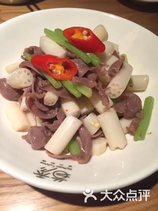 藕尖炒鸡杂