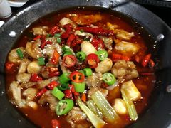-东来菜馆•手抓海鲜家常菜•海鲜锅贴(鸽子窝店)