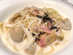 松茸西式火腿芝士烩意大利面-美森西餐厅(曙光大道店)