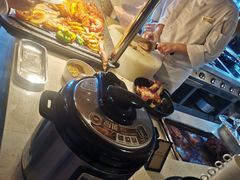 自助取餐区-青岛金沙滩希尔顿酒店·自助餐厅