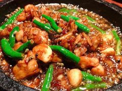 酱爆石锅蛙-绿茶餐厅(蓝色港湾店)