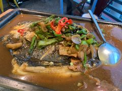 -探鱼·鲜青椒爽麻烤鱼(中天广场店)