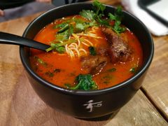 香草番茄汤.猪软骨面-和府捞面(东直门银座店)