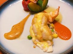 铁板鲜活龙虾佐甜玉米芝士白酱-LH TEPPANYAKI铁板烧(陆家嘴店)
