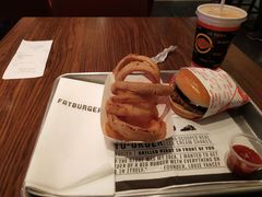 蘑菇牛肉汉堡-FATBURGER 特富客汉堡(外交公寓店)