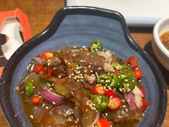 海蜇醋黄瓜-乔街深夜食堂·台州菜·高压锅生蚝(杭州总店)