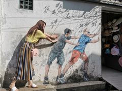 -槟城街头艺术街区