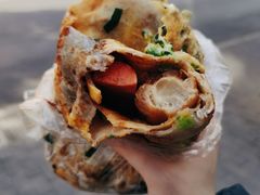 -正宗杂粮煎饼香软鸡蛋饼