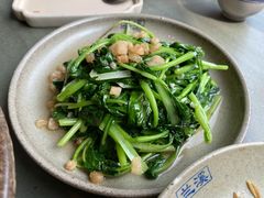 油渣鸡毛菜-兰溪小馆(东直门簋街店)