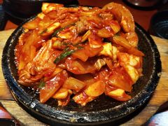 辣白菜土豆片-鑫日千里马朝鲜族小馆(总店)