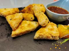 泰式芝麻煎豆腐-甜阿姨·天台花园私房菜(万松园店)