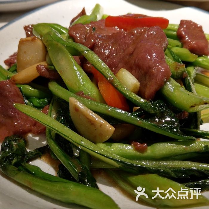 金翠河烧鹅餐厅菜远炒牛肉图片-北京茶餐厅-大众点评网