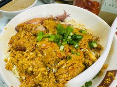 蟹黄膏鱿鱼捞面-荔林食店(西华路店)