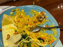 菠萝海鲜炒饭-苏梅花园(群星城店)