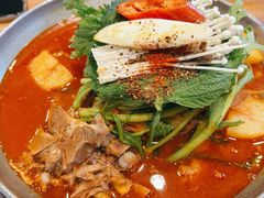 -喇喇排骨火锅·传统韩式脊骨汤(望京西园总店)