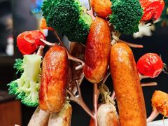 博璨香肠圣诞树-Brotzeit博璨德国啤酒餐厅(亮马桥官舍店)