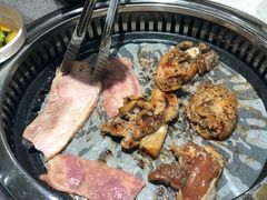 照烧鸡腿肉-韩悦烤肉自助(花小福安溪万达店)