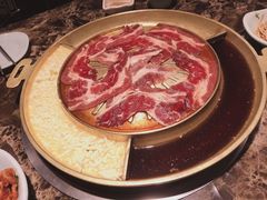 澳洲牛五花肉-猪啊牛呀羊啊铜盘烤肉(正大广场店)