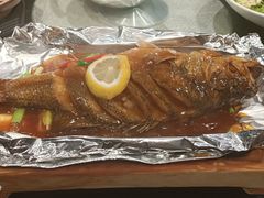 铁板锡纸淡水鲈鱼-高第街56号餐厅(临沂美食大道店)