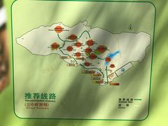 导游图-成都大熊猫繁育研究基地
