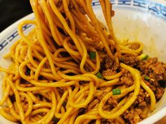 干拌辣肉糜面-长寿粗面馆(殷高西路店)