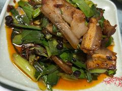 青蒜回锅肉-良泉足疗