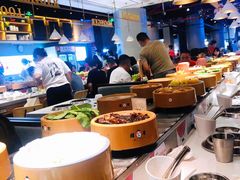 自助取餐区-龍歌自助小火锅(城阳万象汇店)