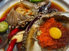 -草家酱蟹炭火烤肉店(珲春南路一店)
