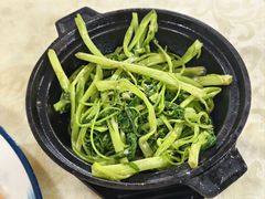 虾酱啫通菜-太白餐厅•三十年老字号•坚持做现菜(体育东横街店)