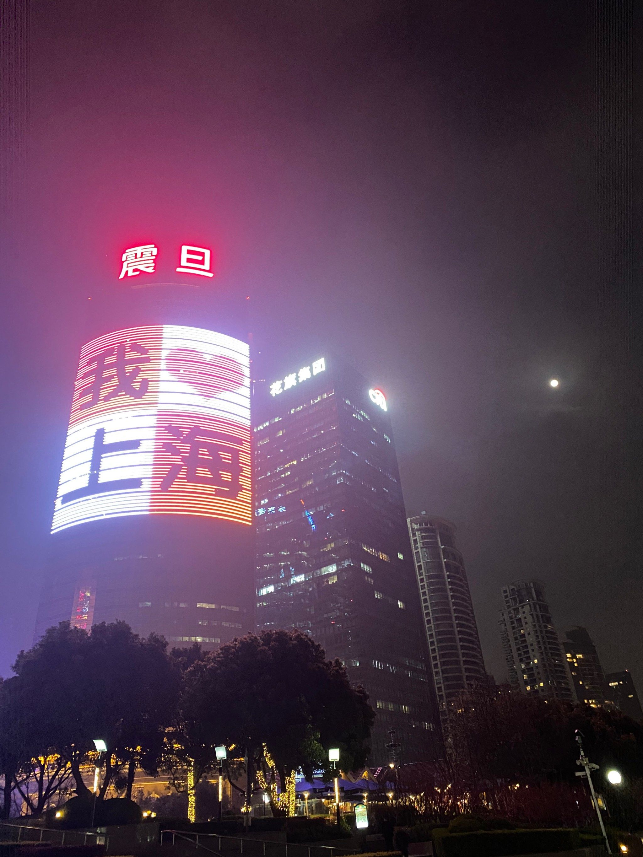 外滩对岸的震旦大厦是最早屹立在陆家嘴的建筑之