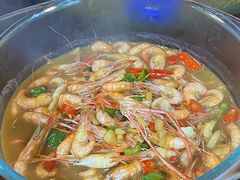 小炒河虾-传统菜农庄(皇姑路店)