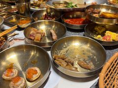 -草家酱蟹炭火烤肉店(珲春南路一店)