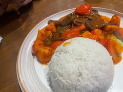 番茄牛肉饭-玥记茶餐厅(十字门华发商都一期绸带店)