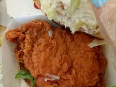 香辣鸡腿堡套餐-德克士(广州南站店)